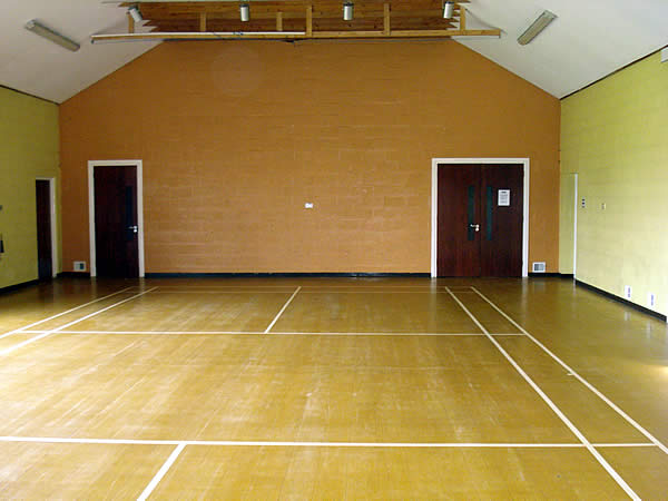 Before - Hall Lining Hire